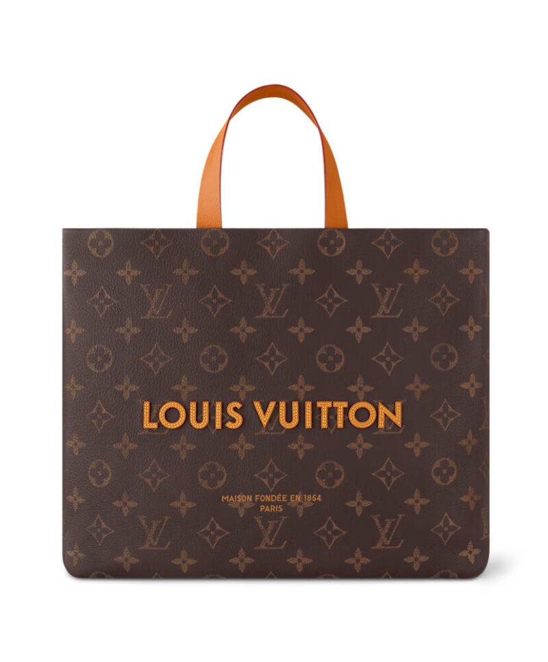 Louis Vuitton Shopper Tote MM M13928 Brown